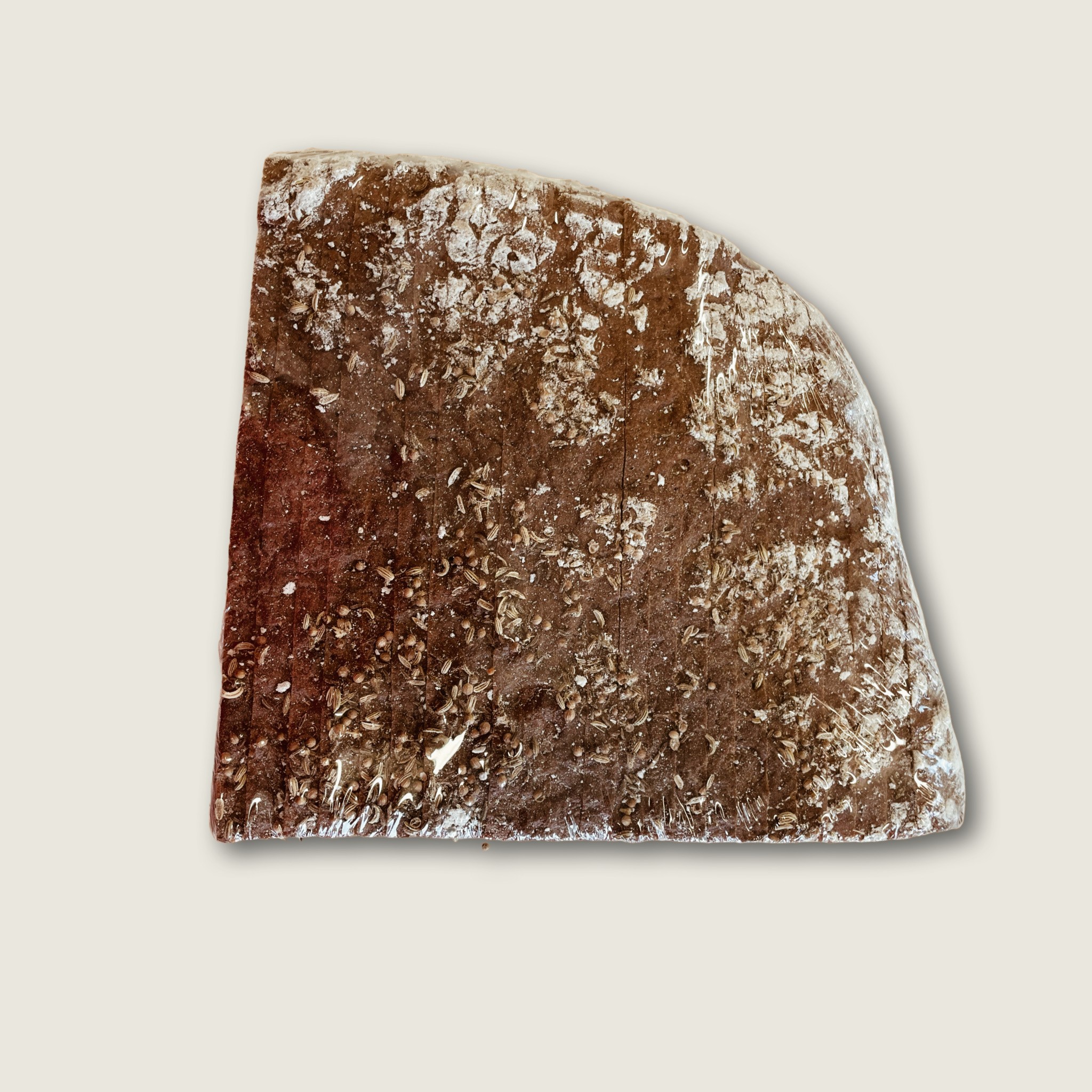 Handgemachten Steinofenbrot mit Gewürzen, geviertelt ca. 750g